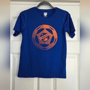 MLS FC Cincinnati Royal Blue Dri-Fit Tee - Size Kids M (10/12)